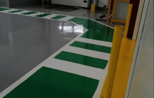 Résine pour sol béton industriel